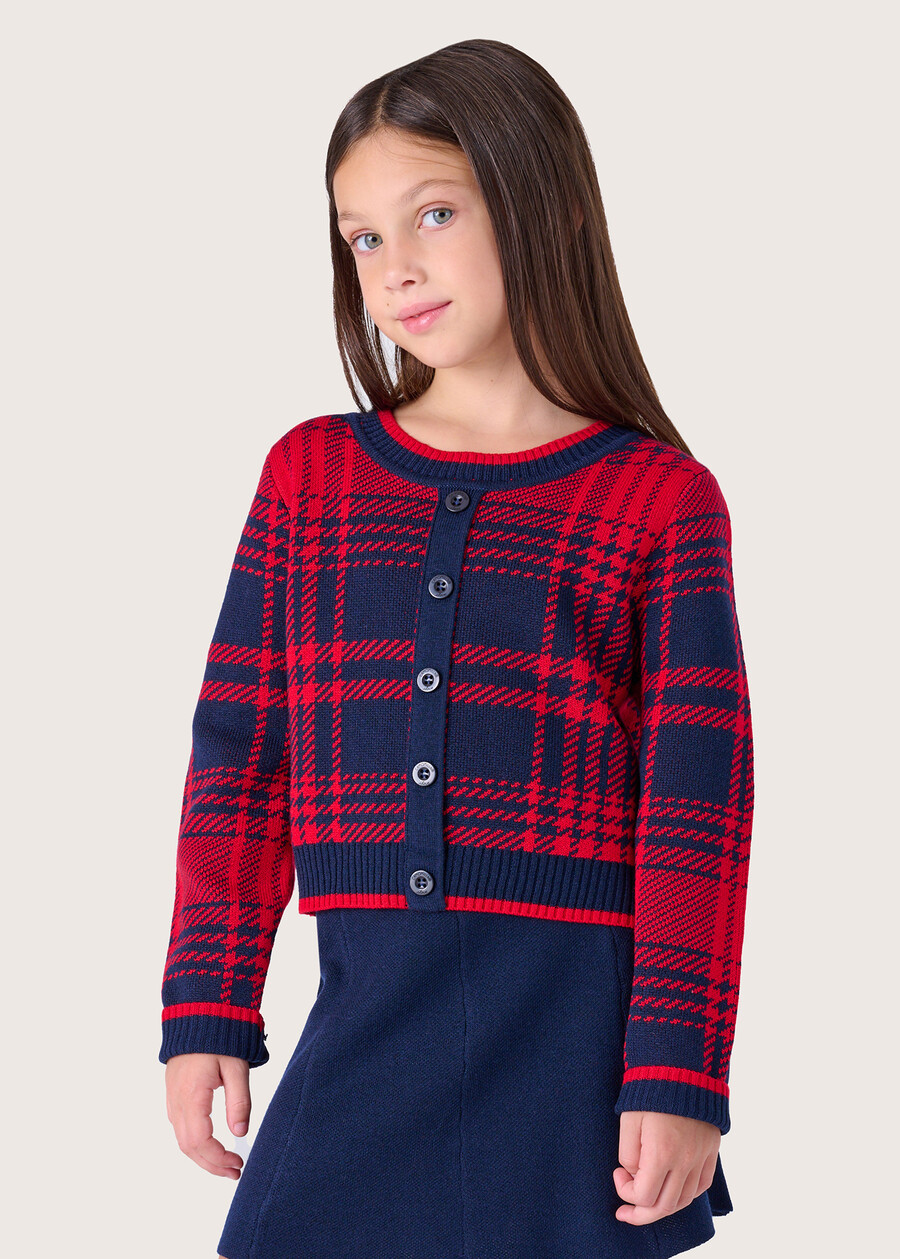 Maya girl's jersey BLUE OLTREMARE  Woman , image number 1