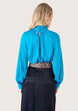 Blusa Chiara 100% viscosa BLUE COLONIAL Donna immagine n. 4