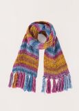 Sariel knitted scarf  Woman image number 1
