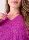 Maglia Mabel in misto viscosa VIOLA IRIS Donna immagine n. 2
