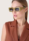 Occhiali da sole rettangolari VERD SERPENTINEBEIGE SABBIA Donna immagine n. 1