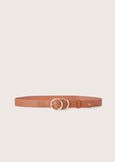 Clelia eco-leather belt MARRONE SUGHERO Woman image number 2