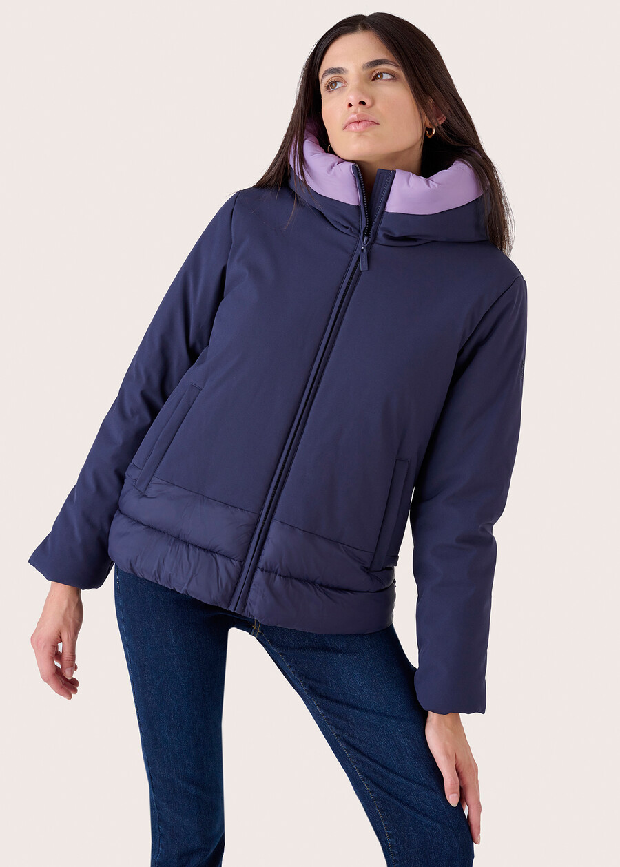 Piumino Pump in doppio tessuto BEIGE LATTEBLUE DARK BLUE Donna , immagine n. 2