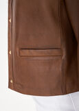 Giubbino Gaia 100% vera pelle MARRONE Donna immagine n. 4