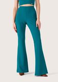 Pantalone Victoria gamba a zampa VERDE POKERVIOLA BEGONIANERO Donna immagine n. 2