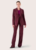 Guenda corduroy blazer ROSSO BORDEAUXBEIGE GREIGEBLUE OLTREMARE Woman image number 6