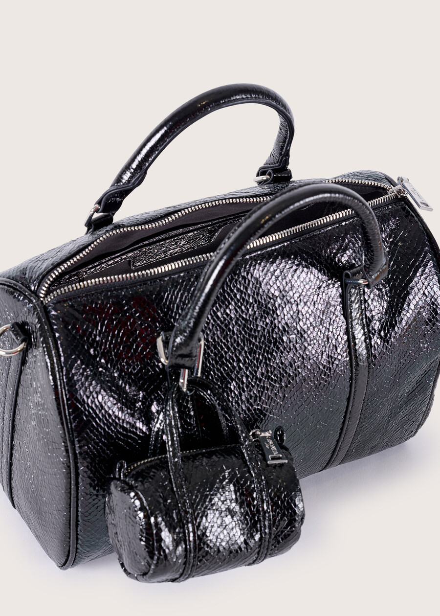 Bauletto Benia in ecopelle NERO BLACK Donna , immagine n. 3
