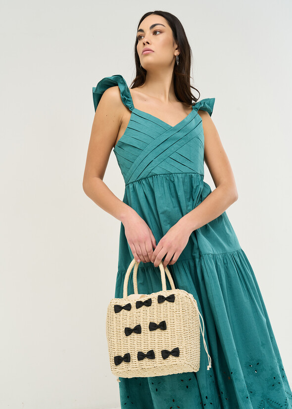Secchiello Brandy con fiocchi BEIGE Donna null