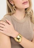 Galvin hammered bangle bracelet GOLD Woman image number 1