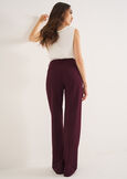 Pantalone Giorgia-F in screppino VIOLA VINACCIA Donna immagine n. 5