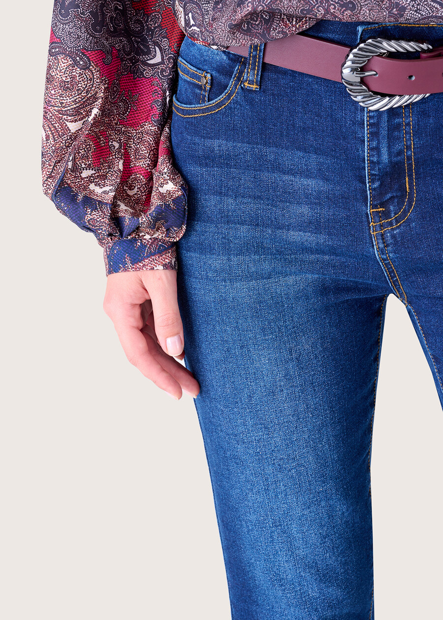 KateJ cotton denim trousers DENIM Woman , image number 3