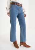 Dodo cotton denim trousers DENIM MEDIUM DENIM Woman image number 4
