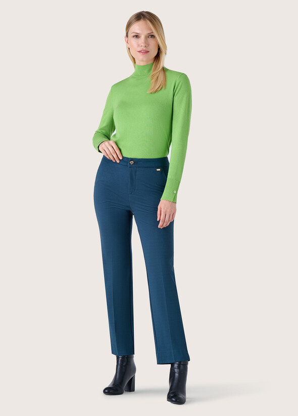 Pantalone Alice in punto Milano BIANCO WHITEVERDE CICAS Donna null