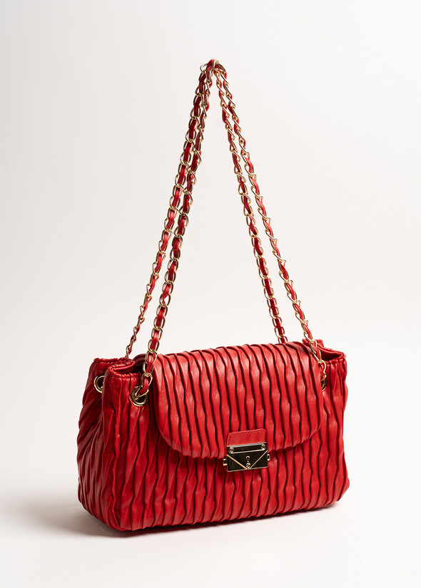 Pochette Babes Small trapuntata ROSSO Donna null
