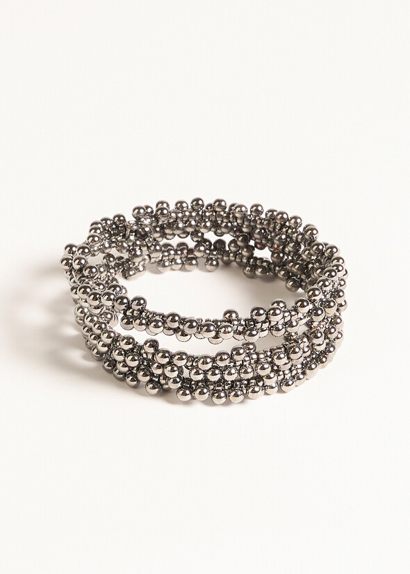 Bracciale Glenda con microsfere

 GRIGIO GUNMETAL Donna null