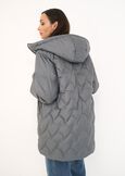 Piumino medio Pietro in piuma d'oca GRIGIO GREYBLU Donna immagine n. 6
