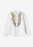 Camicia Catris ricamata BIANCO WHITE Donna immagine n. 4