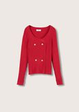 Maglia Moka in viscosa ROSSO BORDEAUXBLUE OLTREMARE Donna immagine n. 4