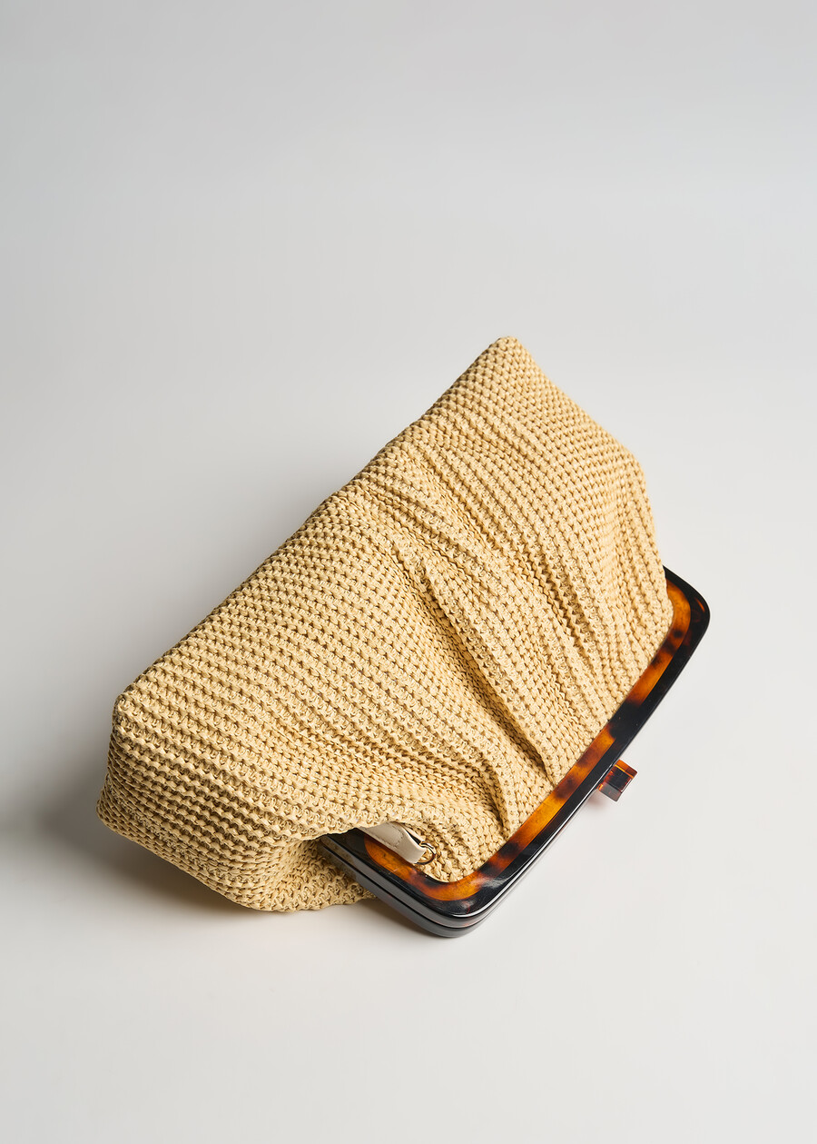 Baily raffia pochette BEIGE Woman , image number 2