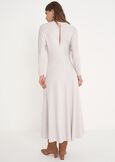 Abito lungo Amir in jersey GRIGIO GREY Donna immagine n. 3