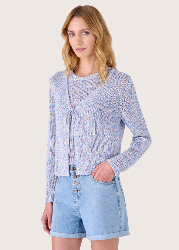 Twin-set in filo Tim BLU SURF Donna null