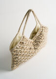 Borsa Bitty crochet e conchiglie BEIGE LIGHT BEIGE Donna immagine n. 3