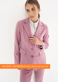 Giselle single-breasted blazer ROSA QUARZOBLU AVION Woman image number 1
