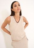 Telly two-tone twin-set GRIGIO TORTORA Woman image number 4