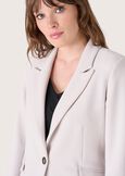 Giulietta blazer in triple crepe BEIGE LANA Woman image number 2