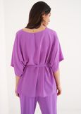 Blusa Benoro Con Cintura VIOLA MULBERRY Donna immagine n. 3
