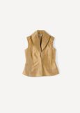Colt sleeveless double-layer shirt MARRONE Woman image number 5