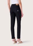 Pantalone Kate in cotone NEROMARRONE TABACCO Donna immagine n. 4