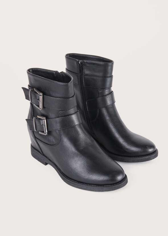 Sady boots with internal wedge BLACK Woman null