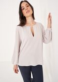 Blusa Shara In Jersey GRIGIO GREYBLUE OLTREMARE  Donna immagine n. 1