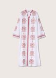 Alma 100% cotton tunic dress BIANCO Woman image number 4