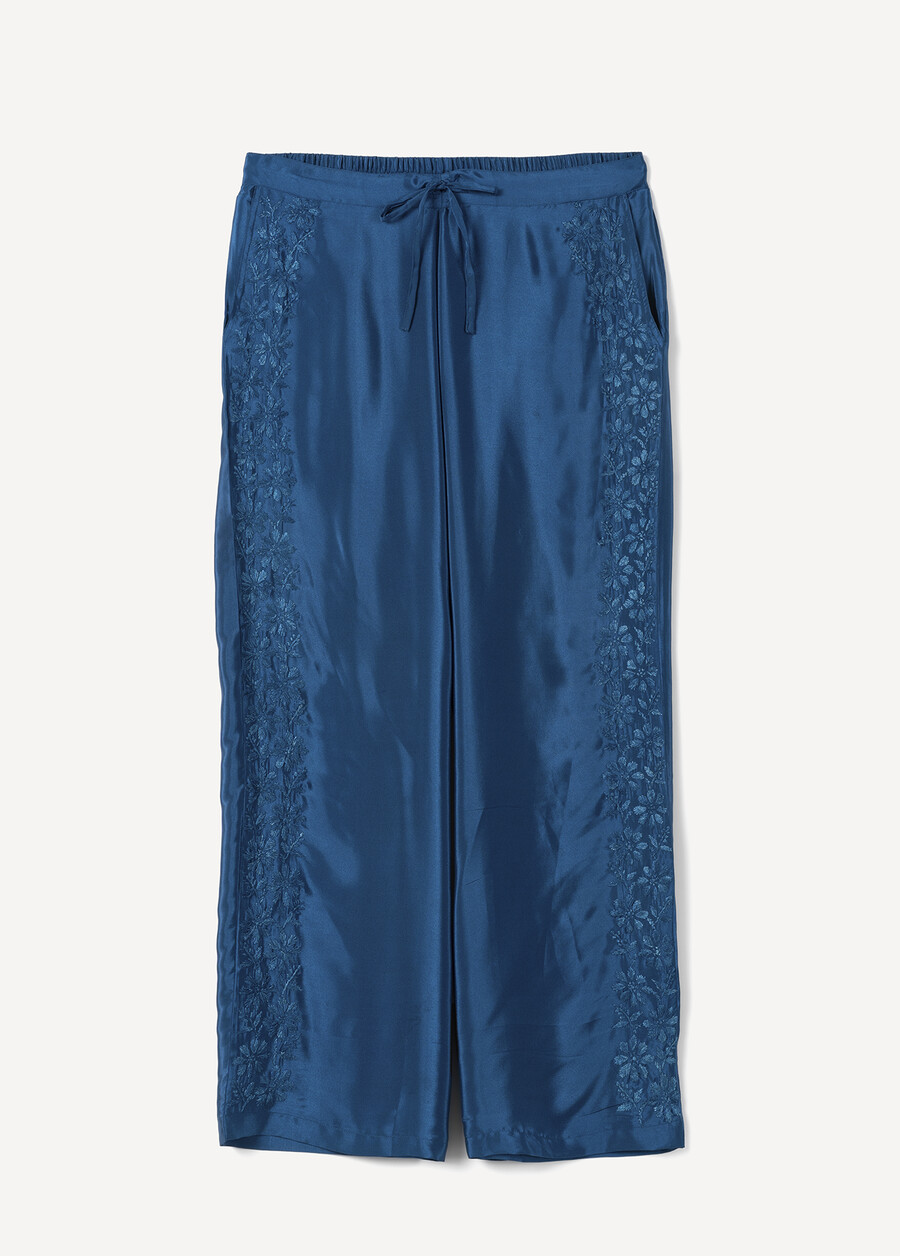 Pantaloni Pharm A Zampetta BLU OTTANIO Donna , immagine n. 5