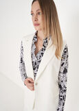 Gilet Gile Monopetto Con Tasche BIANCO WHITENERO BLACK Donna immagine n. 2
