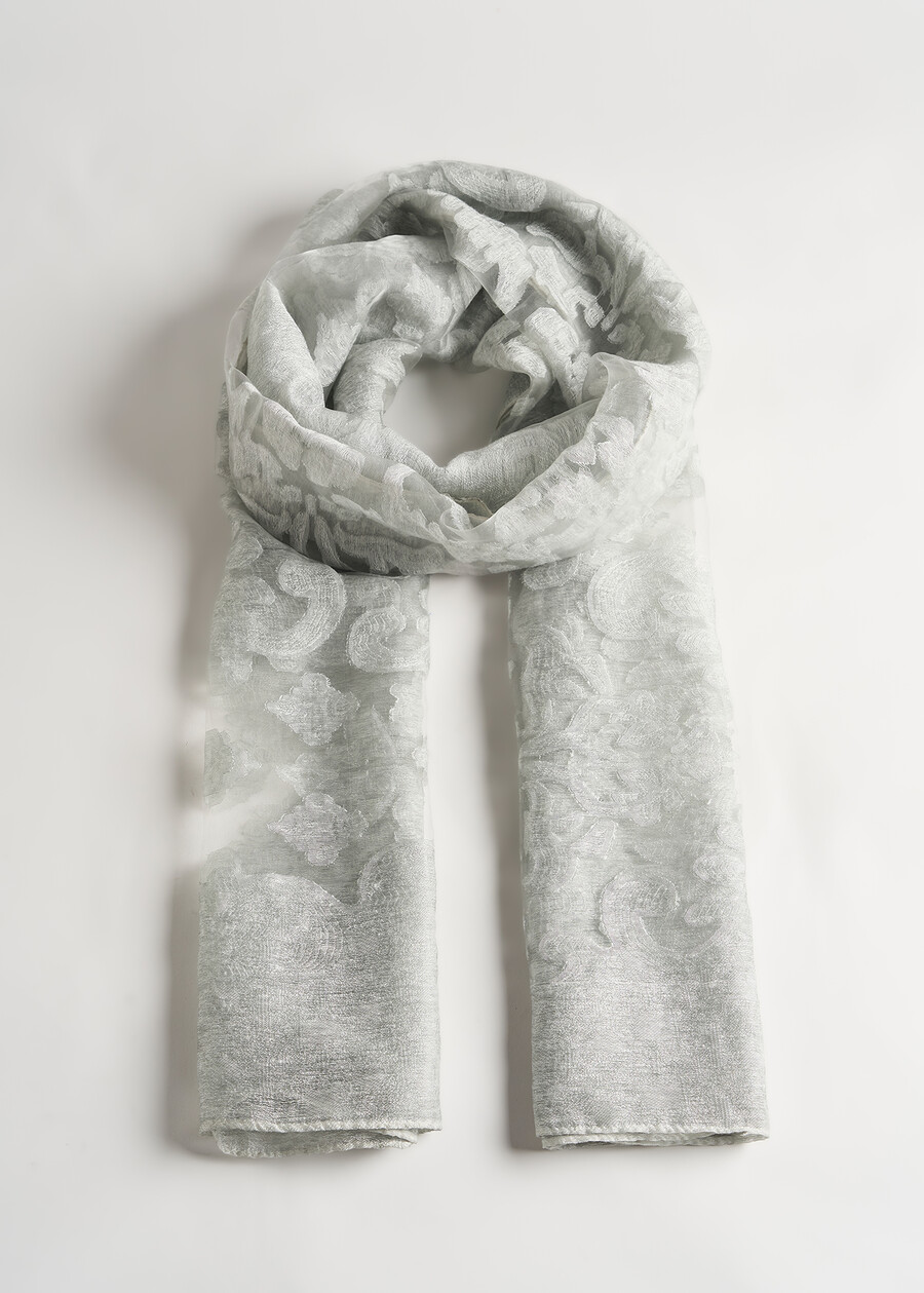 Sciarpa Sterling color argento GRIGIO SILVER  Donna , immagine n. 1