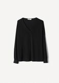 Blusa Cady in jersey NERO BLACK Donna immagine n. 5