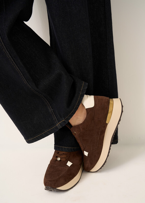 Sneaker Sherly stampa cocco MARRONE Donna null