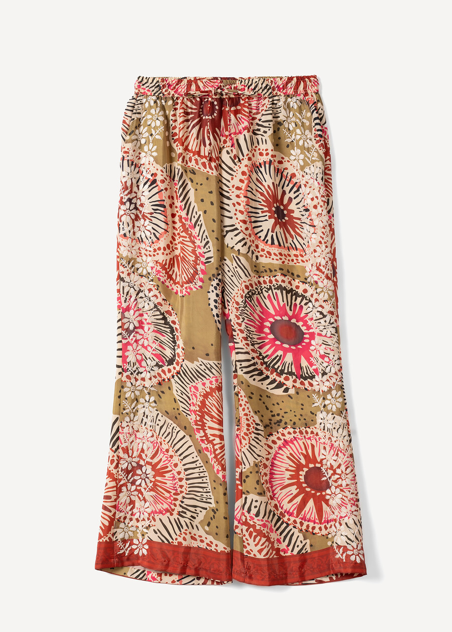 Picky patterned capri pants FUFOF Woman , image number 5