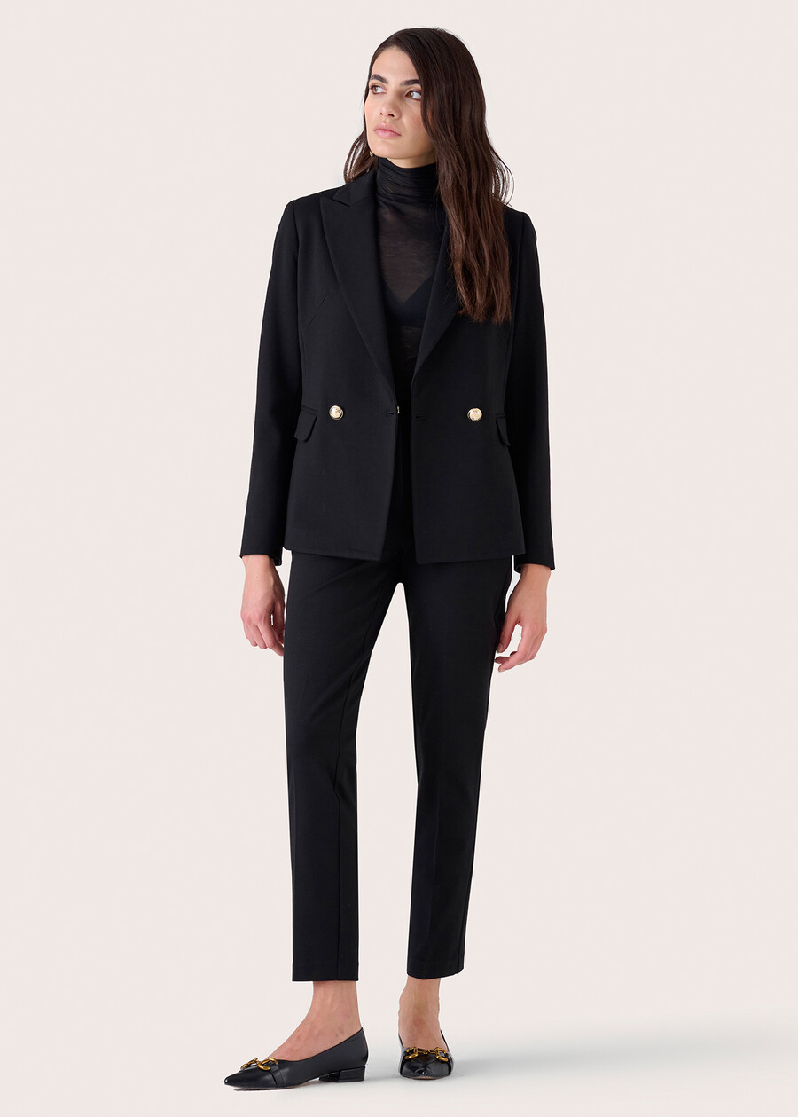 Pantalone Alice in punto Milano BIANCO WHITENERO BLACK Donna , immagine n. 2