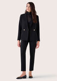 Pantalone Alice in punto Milano BIANCO WHITENERO BLACK Donna immagine n. 2