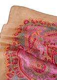 Salvias 100% silk foulard ROSA FUCSIAVERDE POLINESIABLU FRENCHAZZURRO CIANO Woman image number 3