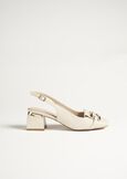 Sabina slingback shoe BEIGE LATTE Woman image number 4