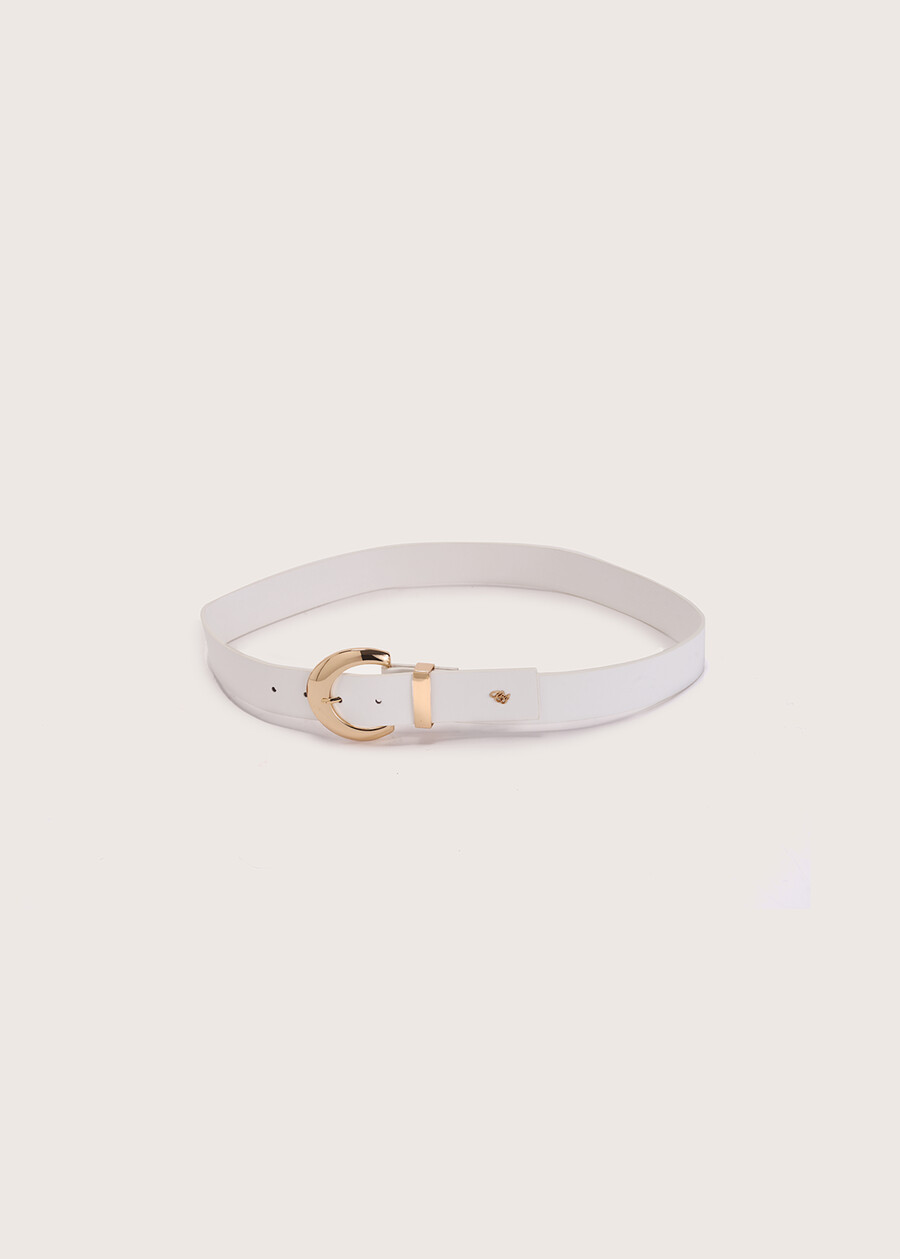 Clara belt with round buckle BIANCOMARR CACAO Woman , image number 2