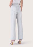 Daniel faded effect trousers BIANCO Woman image number 4