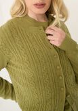 Cardigan Chiara in lana cashmere ROSSO BORDEAUXVERDE Donna immagine n. 2
