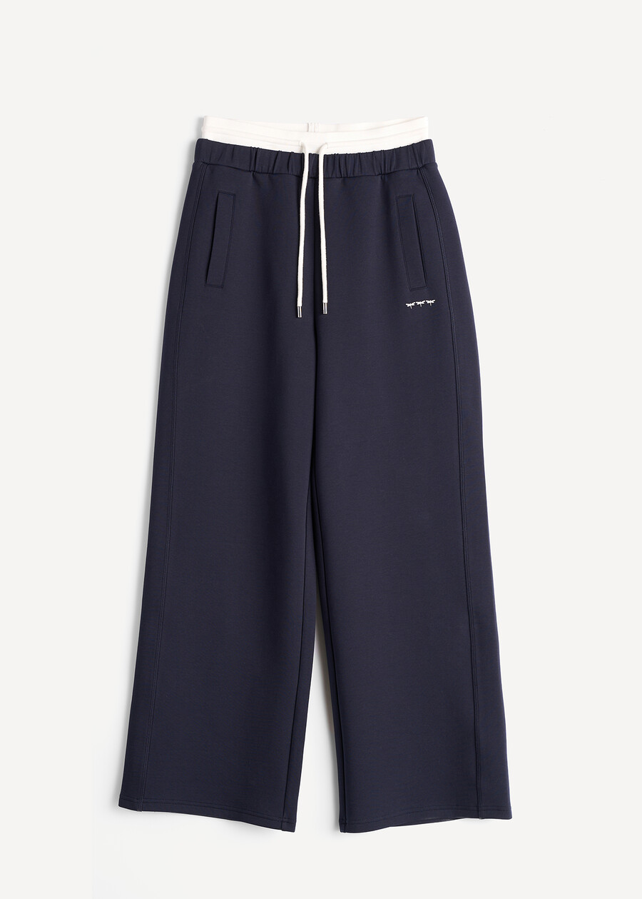 Pantalone Pat effetto doppio cintura BLU Donna , immagine n. 5