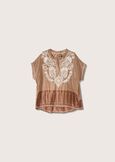 Blusa Cristie a fantasia MARRONE AMBER Donna immagine n. 4